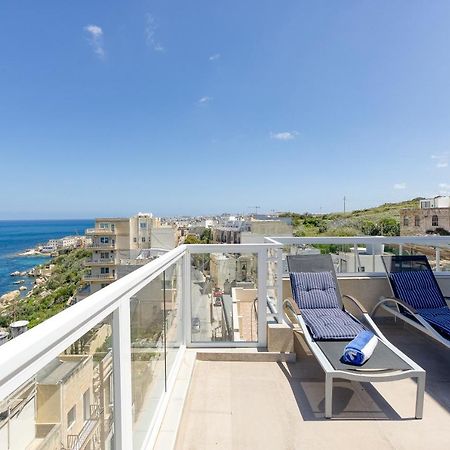 Lux Sea Front Penthouse With Breathtaking Views In St Pauls By 360 Estates Leilighet San Pawl il-Baħar Eksteriør bilde