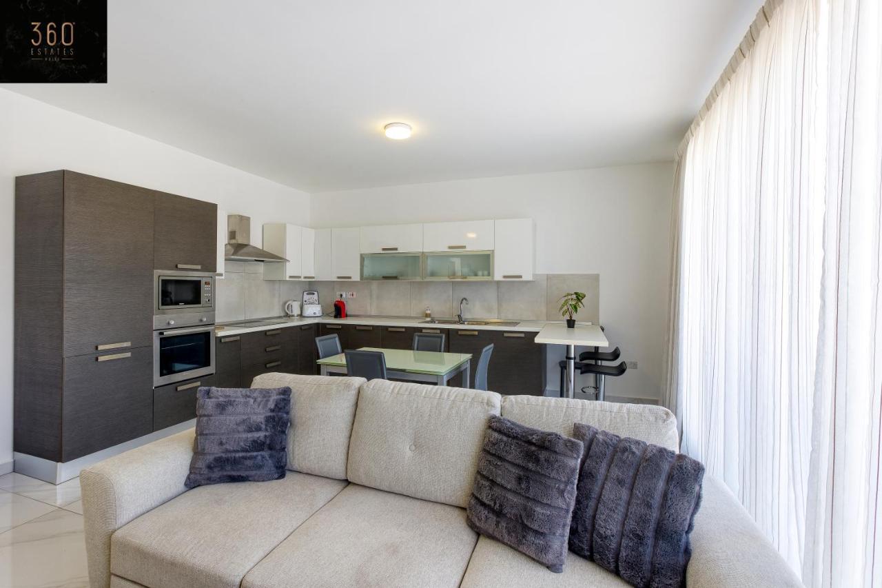Lux Sea Front Penthouse With Breathtaking Views In St Pauls By 360 Estates Leilighet San Pawl il-Baħar Eksteriør bilde