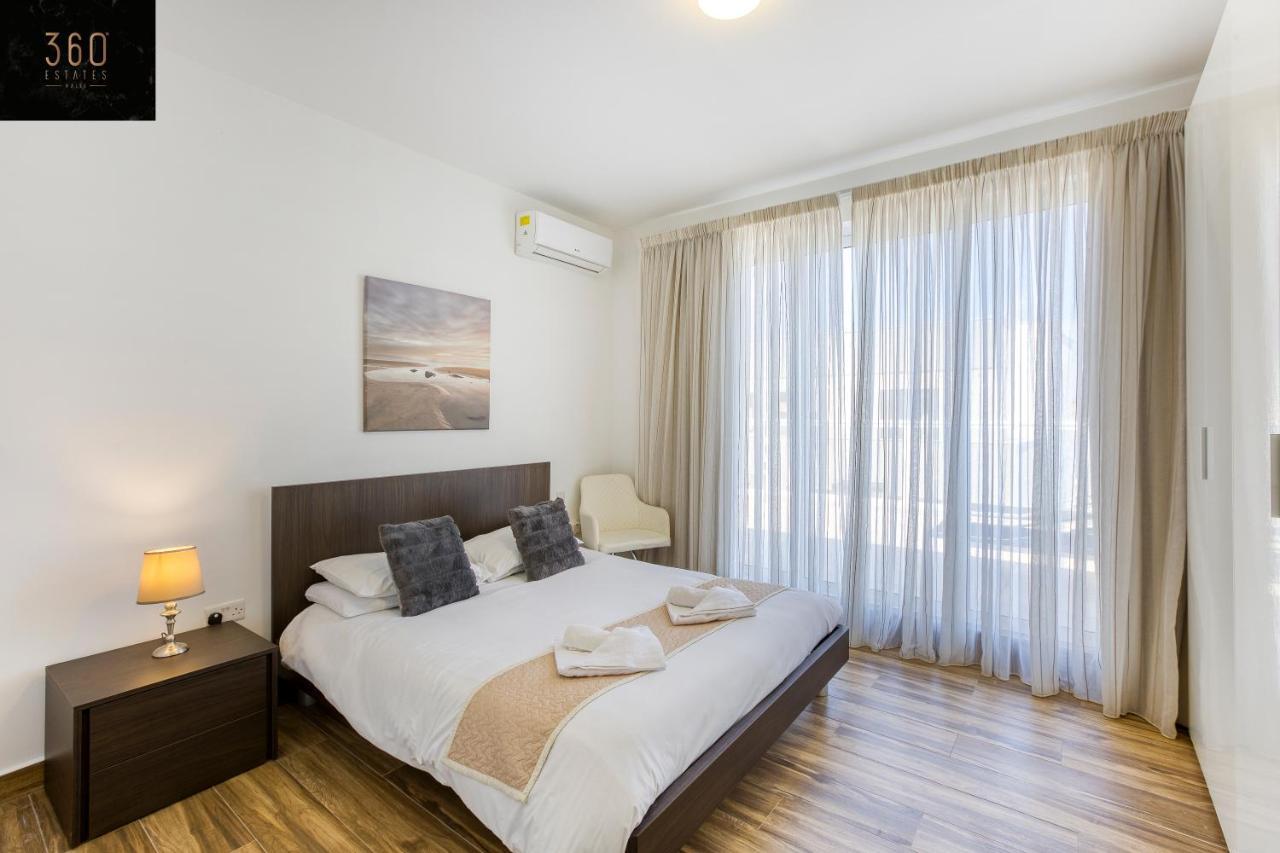 Lux Sea Front Penthouse With Breathtaking Views In St Pauls By 360 Estates Leilighet San Pawl il-Baħar Eksteriør bilde